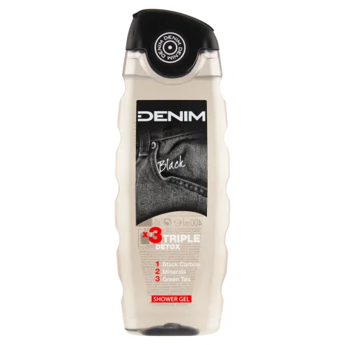 Denim Black revitalizačný a osviežujúci sprchový gél