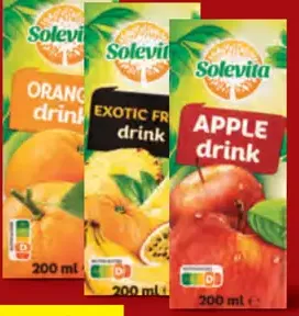 Solevita ovocný džús rôzne druhy
