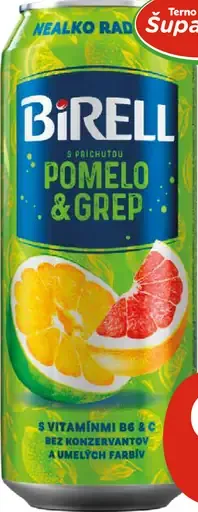 Birell nealkoholické pivo pomelo & grep, rôzne druhy