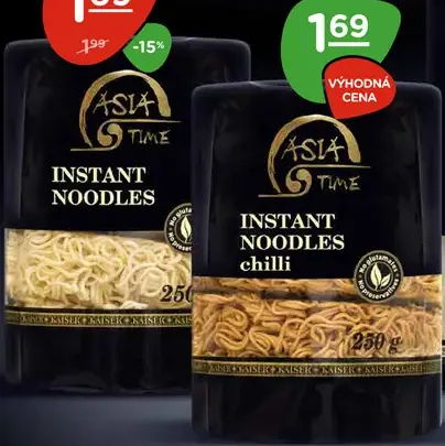 Asia Time instantné rezance chilli