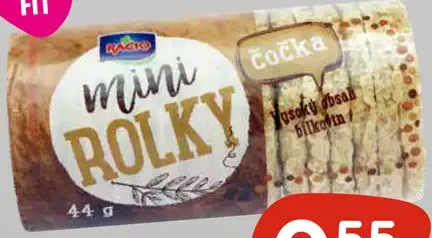 Racio mini rolky rôzne druhy