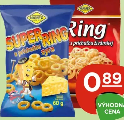 Ring Snack kukuričné krúžky