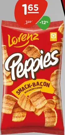 Lorenz Peppies bacon snack