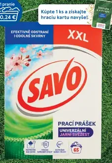 Savo prací prášok univerzálny jarná sviežosť