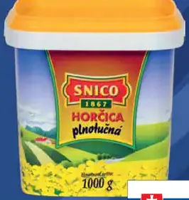 Snico horčica XXL plnotučná