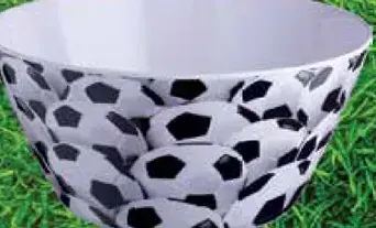 Tesco servírovacia misa motív futbal