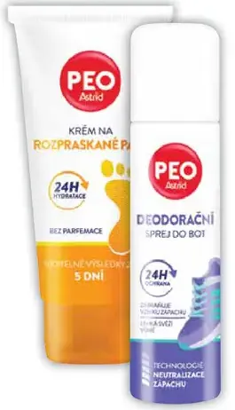 PEO dezodorant na nohy sprej