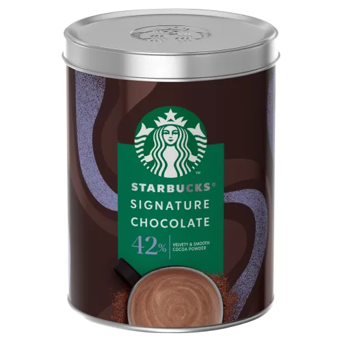 Starbucks Signature Chocolate horúca čokoláda so 42 % kakaa 15 porcií plechovka