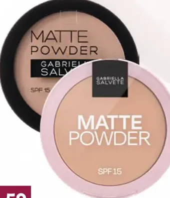 Gabriella Salvete zmatňujúci púder SPF 15