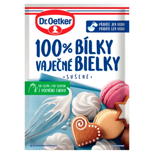 Dr. Oetker 100% sušené vaječné bielky