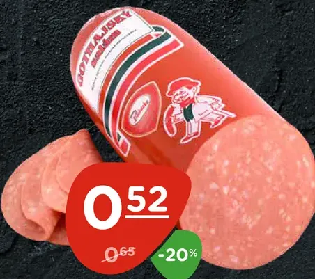 Kostelecké uzeniny saláma Gothajská