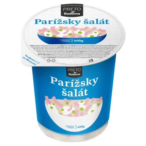 Ryba Žilina PRETO Radoma Parížsky šalát