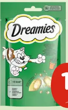 Dreamies Catnip maškrta pre mačku