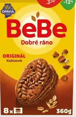 BeBe Dobré ráno kakaové sušienky