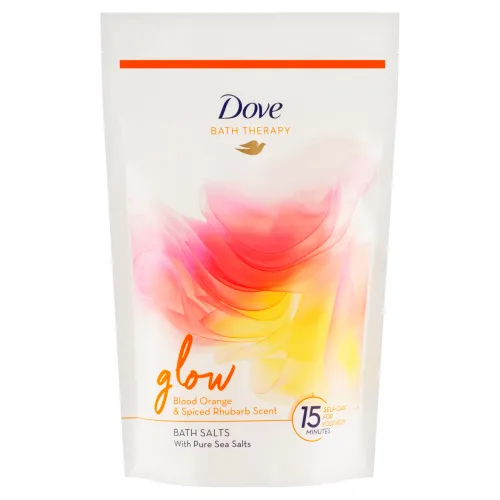 Dove Bath Therapy Glow soľ do kúpeľa