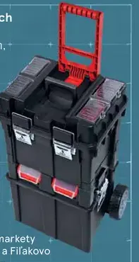 Box na kolieskach HD Compact s kovovými pántmi