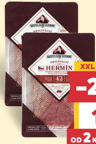 Kostelecké uzeniny Hermín saláma