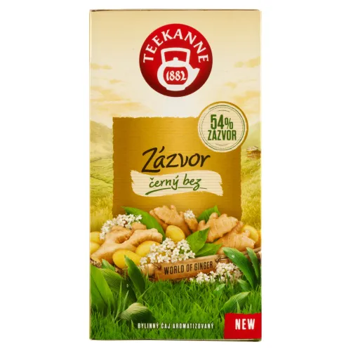 Teekanne World of Ginger bylinný zázvorový čaj aromatizovaný 20 x(35 g)