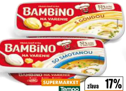 Bambino základ na varenie 2 druhy