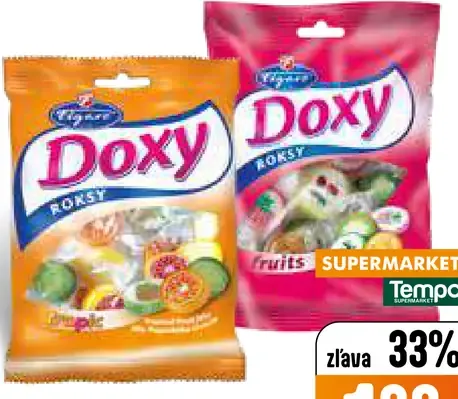 Doxy roksy cukríky 2 druhy