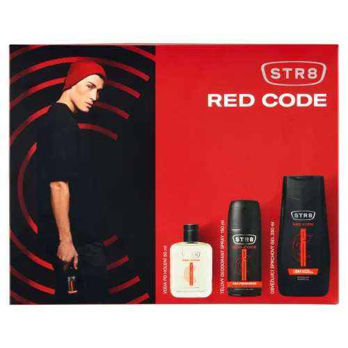 STR8 Red Code darčeková sada