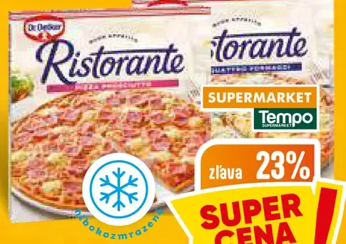 Pizza Ristorante hlboko mrazená, 2 druhy