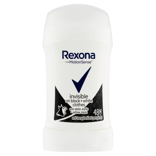 Rexona Invisible on Black + White Clothes tuhý antiperspirant