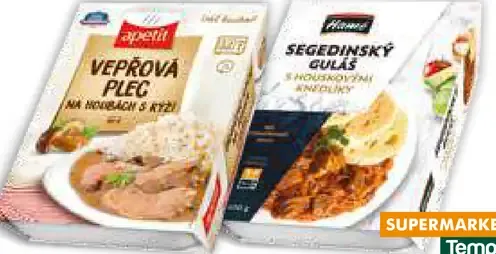 Spektrum bravčové pliecko na hubách s ryžou hotové jedlo