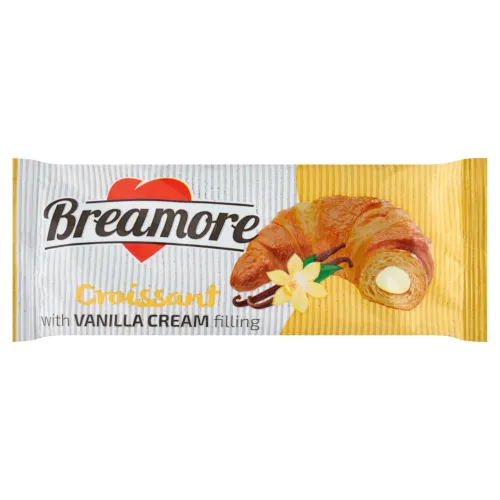 Breamore Croissant plnený náplňou s vanilkovou príchuťou