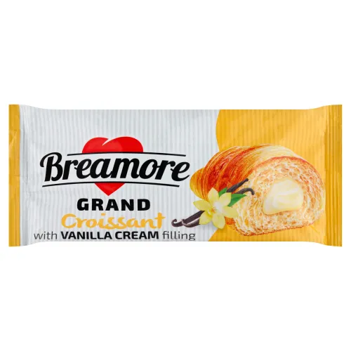 Breamore Croissant plnený náplňou s vanilkovou príchuťou
