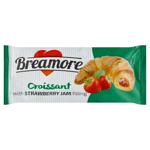 Breamore Croissant plnený jahodovým džemom