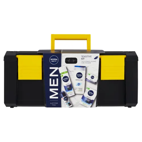 Nivea Men Sensitive Kit Toolbox darčeková sada