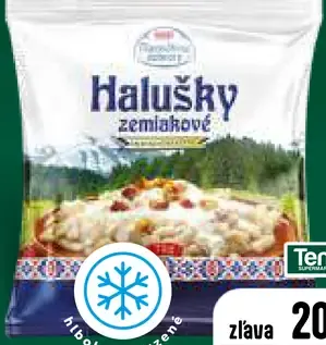 Mamičkine dobroty zemiakové halušky hlboko zmrazené