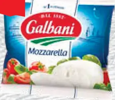 Galbani mozzarella rôzne druhy
