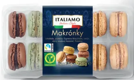Italiamo makrónky mix príchutí