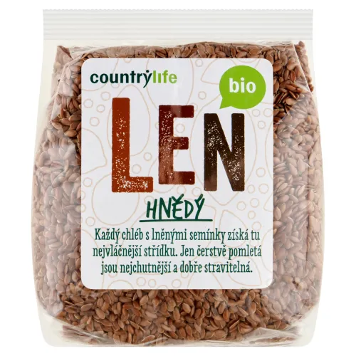 Country Life Bio ľan hnedý