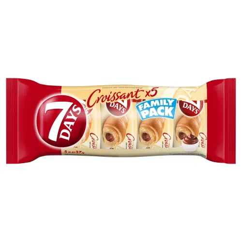 7 Days Croissant s kakaovou náplňou 5 x(185 g)