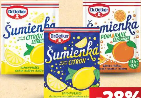 Dr. Oetker Šumienka želatínový dezert