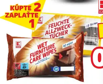 K-Classic čistiace utierky rôzne druhy