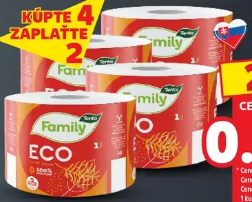 Family Milly toaletný papier 2-vrstvový