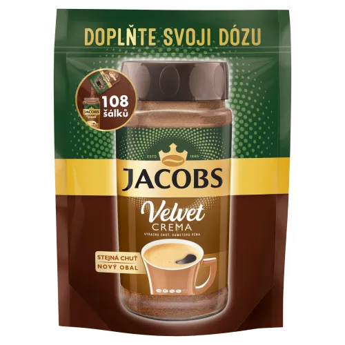 Jacobs Velvet Crema rozpustná káva