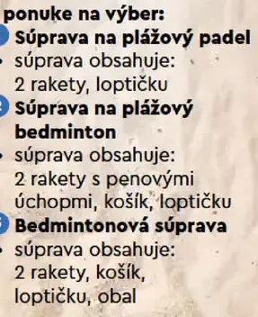 Plener bedmintonová súprava