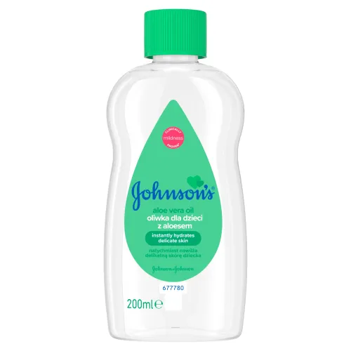Johnson's Detský olej s aloe vera