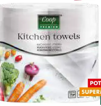 Coop Premium 3-vrstvové kuchynské utierky