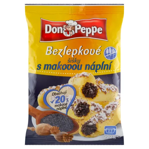 Don Peppe Zemiakové šúlance s makovou náplňou bezgluténové