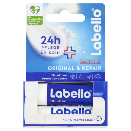 Labello Original + Med Repair balzam na pery 2 x