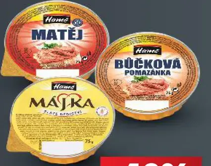 Mäspoma nátierka rôzne druhy