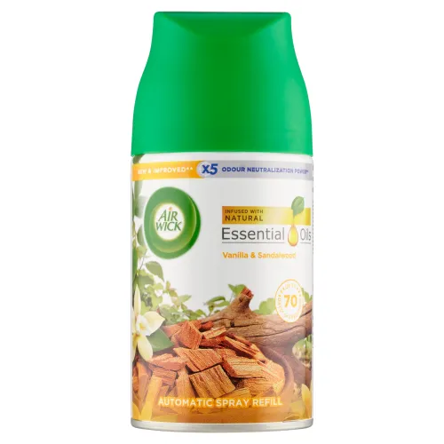 Air Wick Freshmatic Náplň do osviežovača vzduchu vanilka a santalové drevo