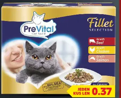 PreVital kapsičky pre mačky Fillet Selection