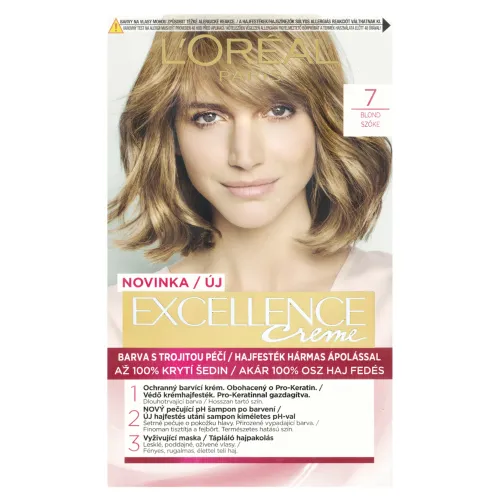 L'Oréal Paris Excellence Créme 7 , blond, 72 +48 +12 +
